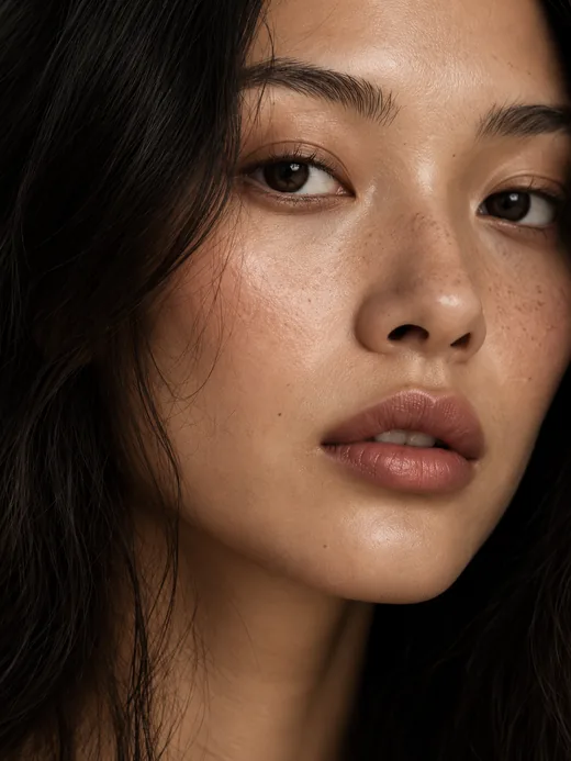 A portrait in warm daylight